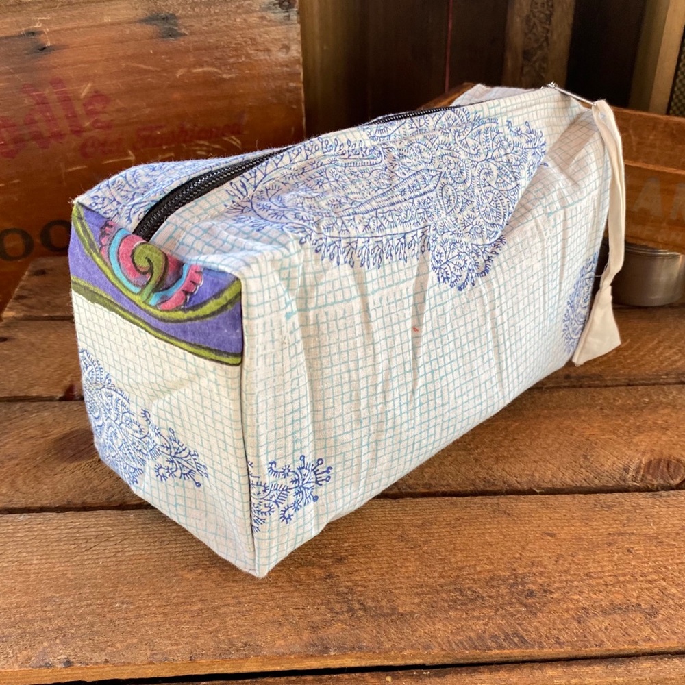 🆕🆕✨MANDALA TOILETRY TRAVEL BAG HANDMADE IN INDIA